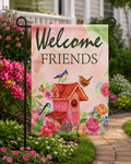 Welcome Friends Flag