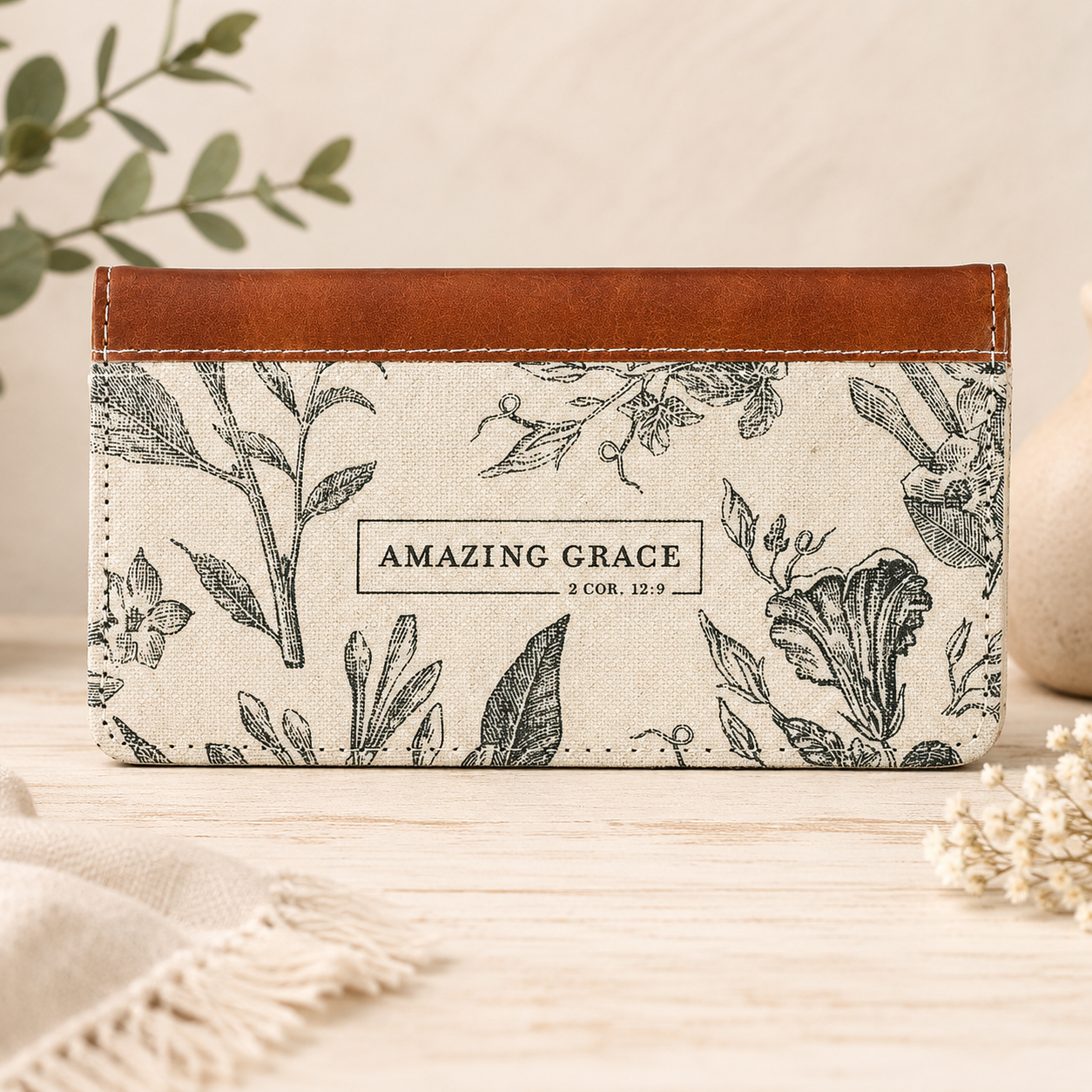 Amazing Grace Checkbook Holder