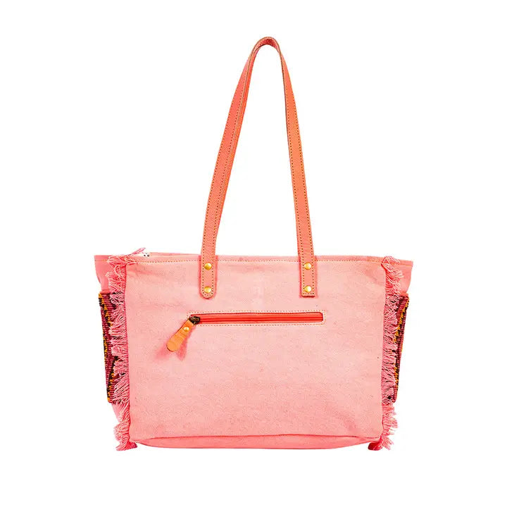 Tonga Ridge Myra Bag - Pink and Salmon
