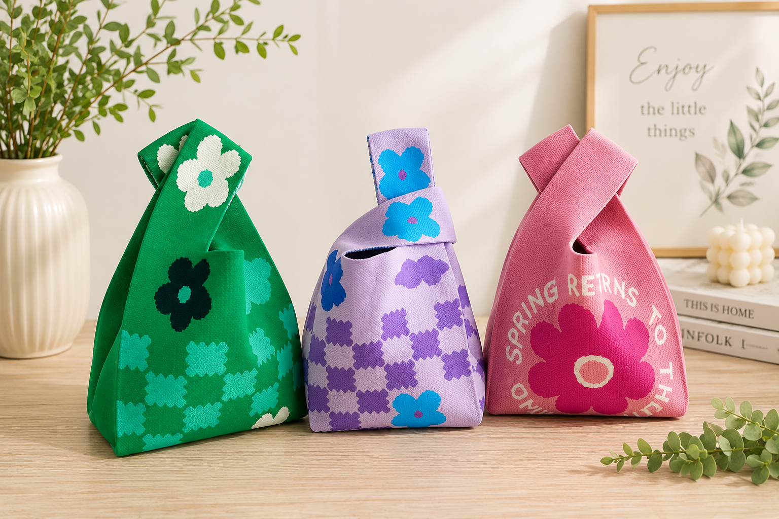 Knotted Wrist Bags
