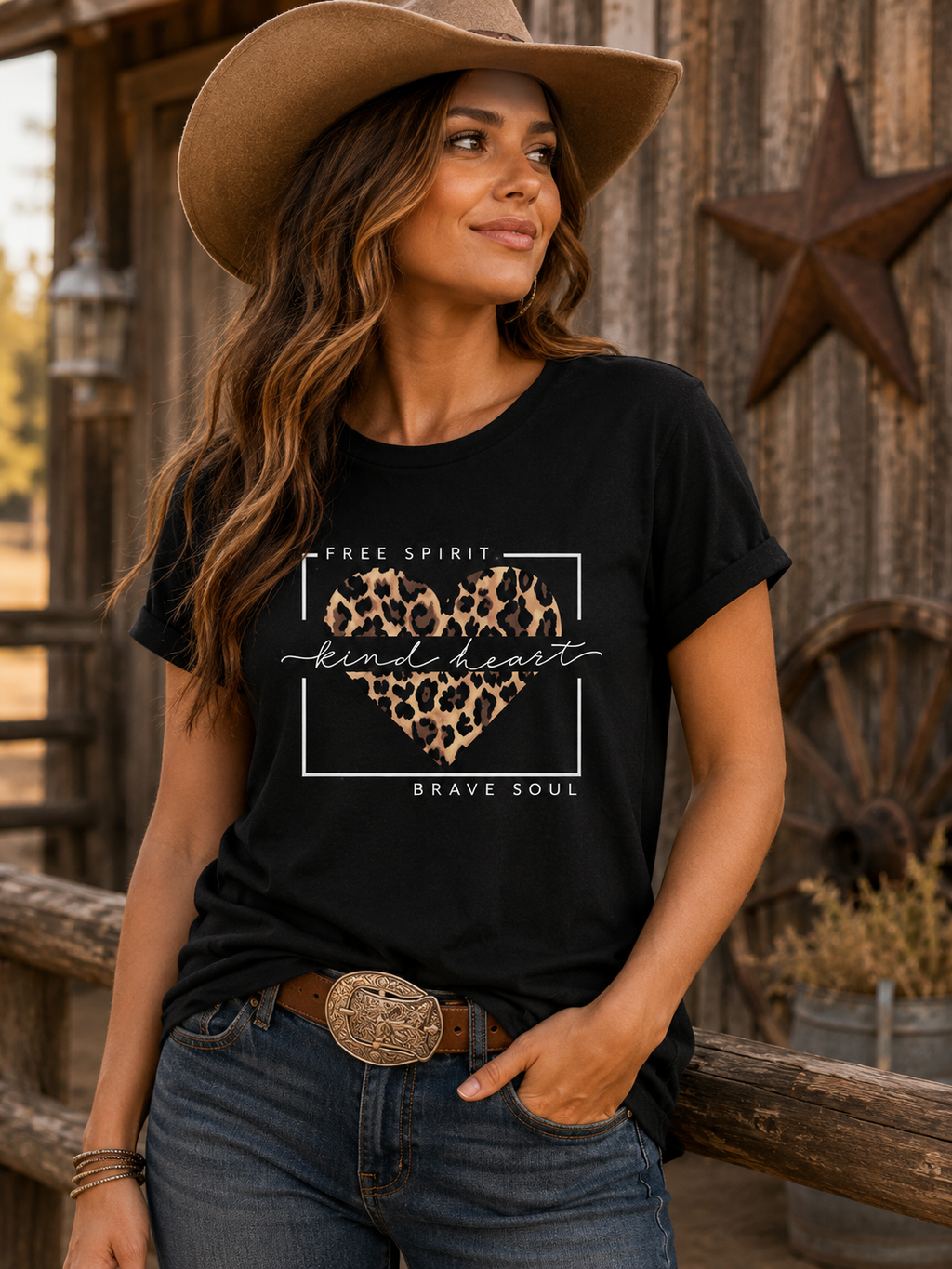 Free Spirit Kind Heart T-shirt