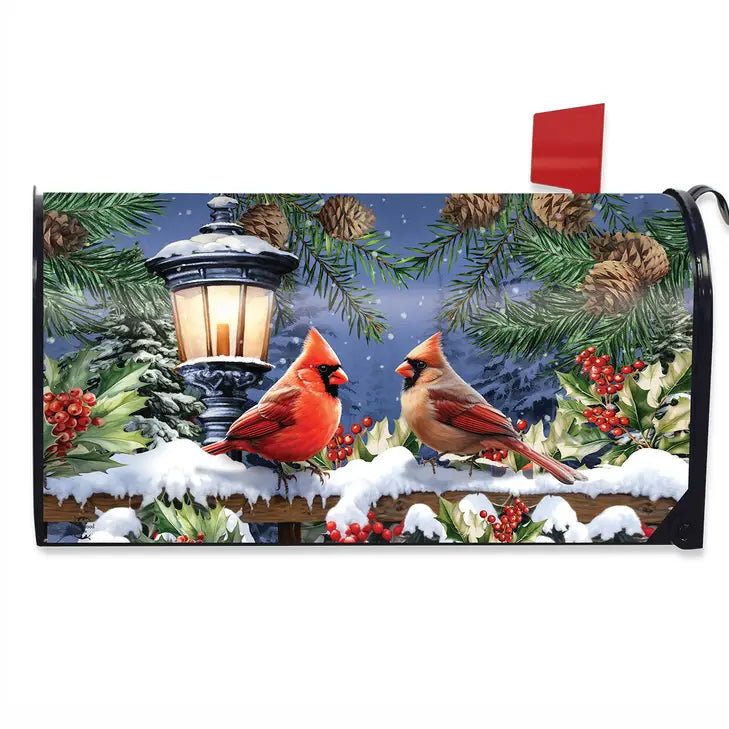 Large Cardinal Mailbox Cover