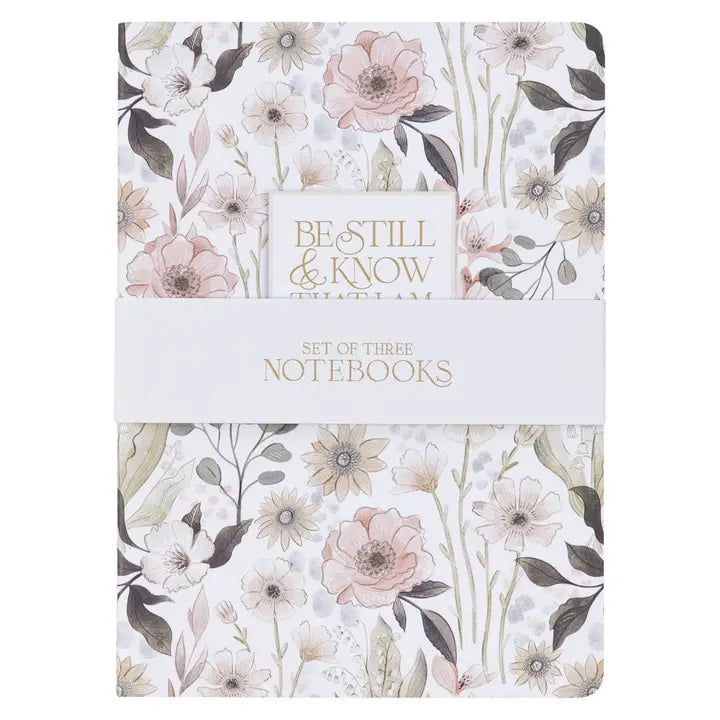 Be Still - 3 piece notebook set
