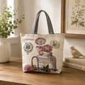 Hydrangea Canvas Vintage Tote