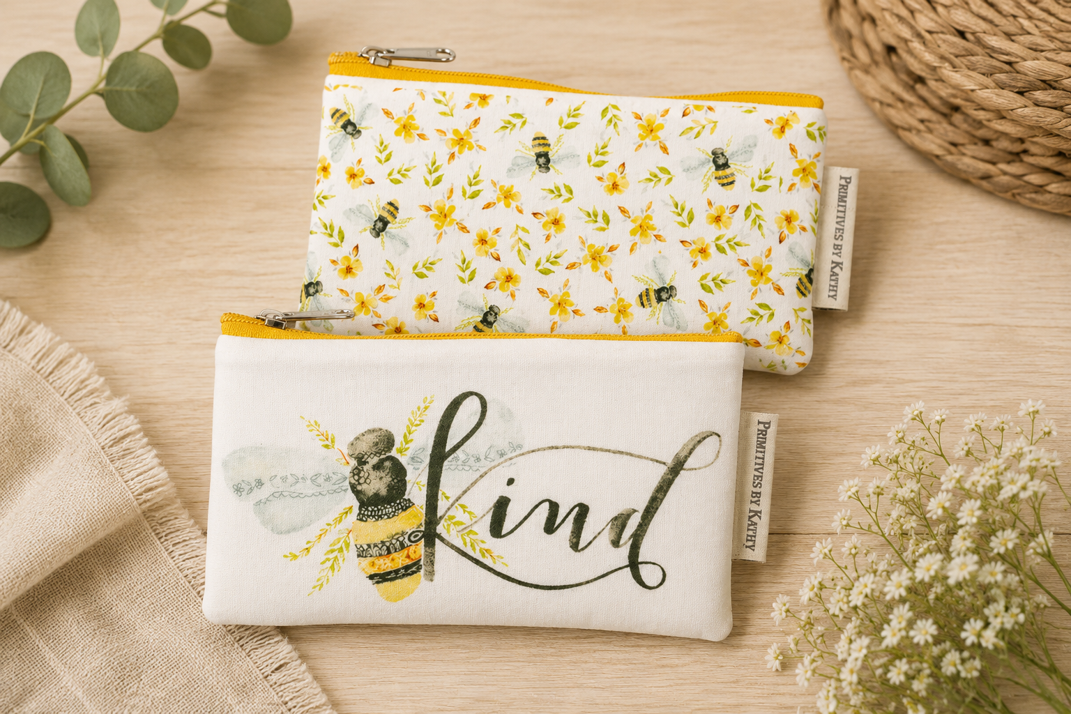 Bee Kind Pouch Set