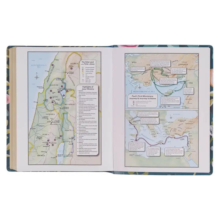 KJV Note Taking Bible - Teal