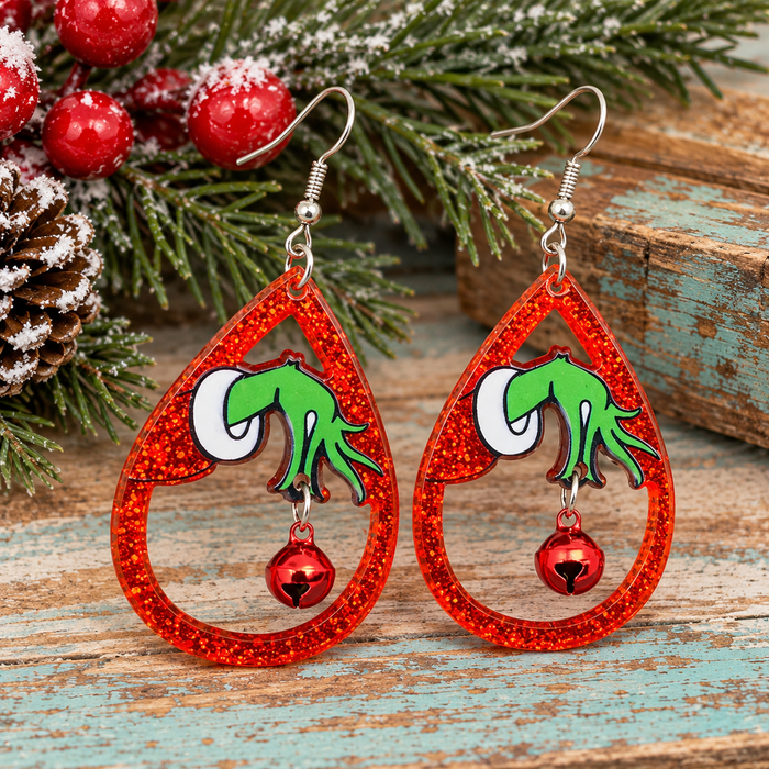 Grinch Earrings