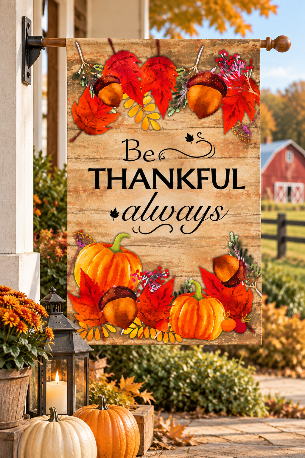 Be Thankful Flag