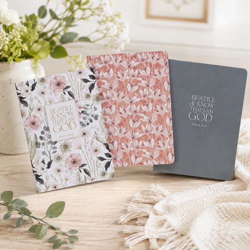 Be Still - 3 piece notebook set
