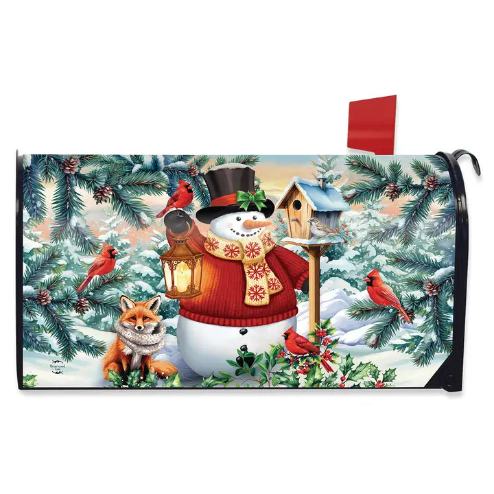 Snowman Mailbox Cover