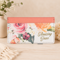 Floral Amazing Grace Checkbook Holder