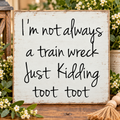 Train Wreck Block