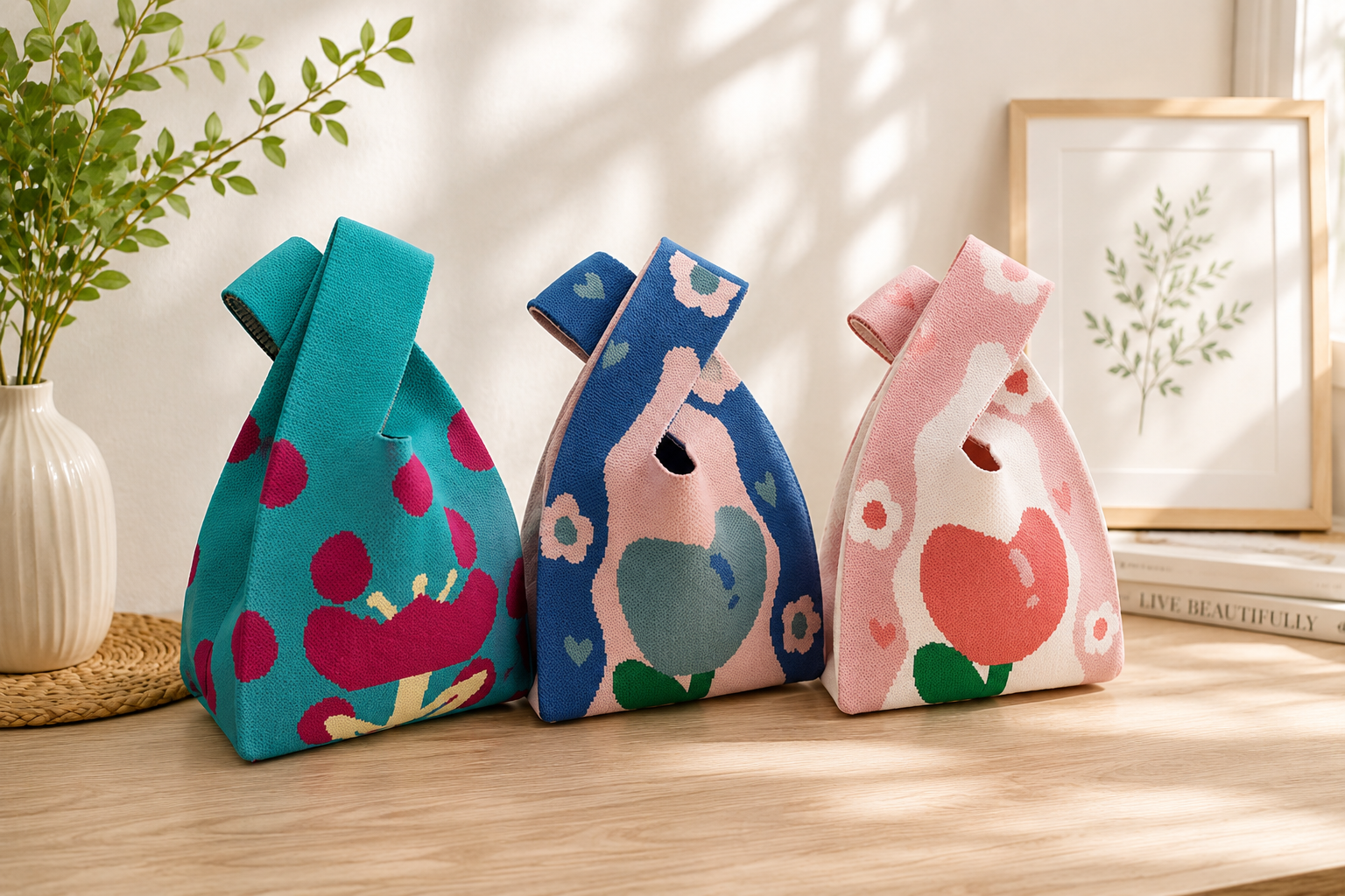 Knotted Wrist Bags