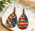 Flag Earrings