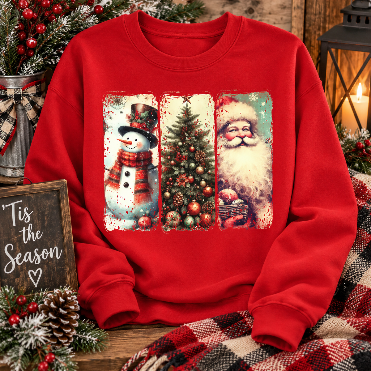 Vintage Christmas Sweatshirt