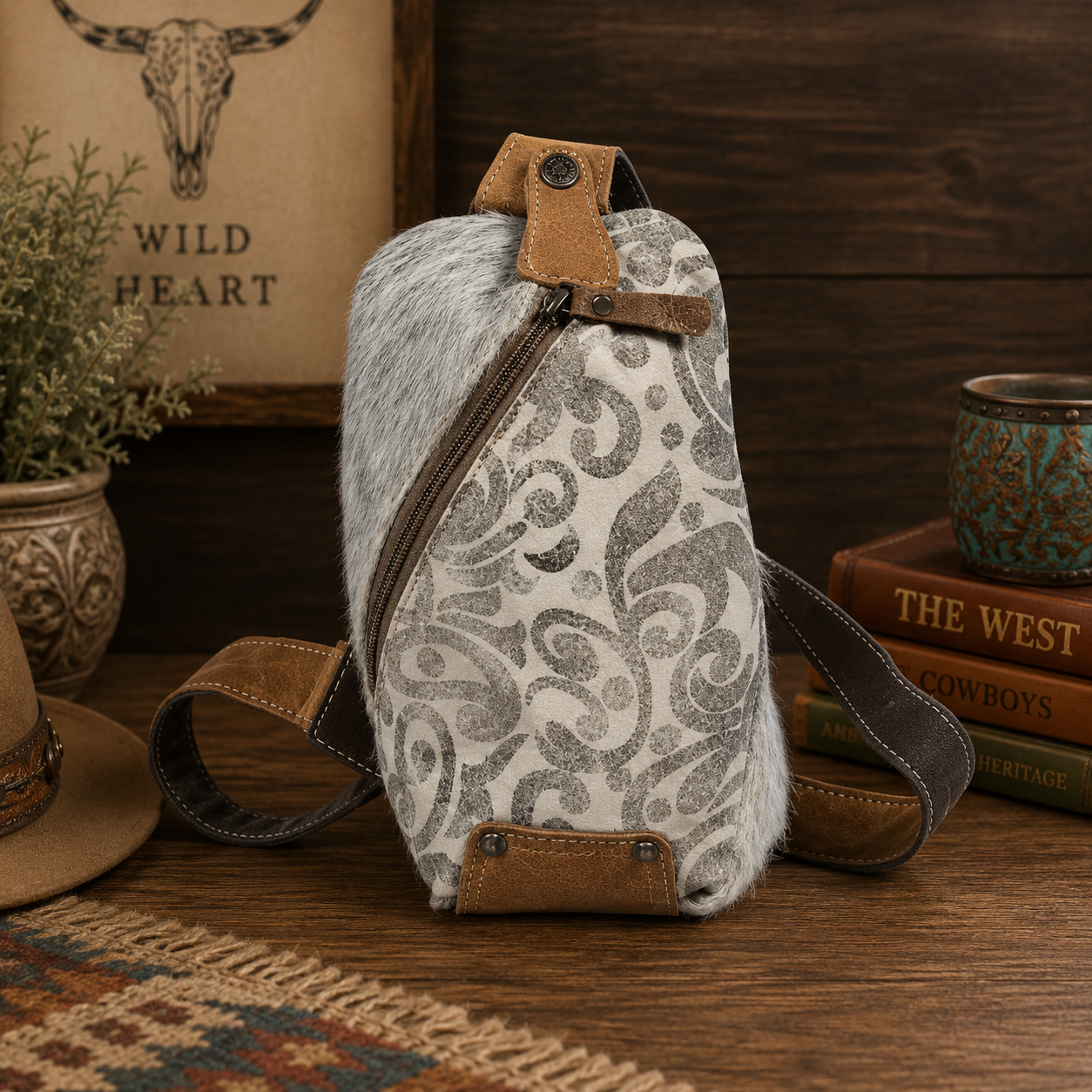 Top Zipper Fanny Pack / Crossbody