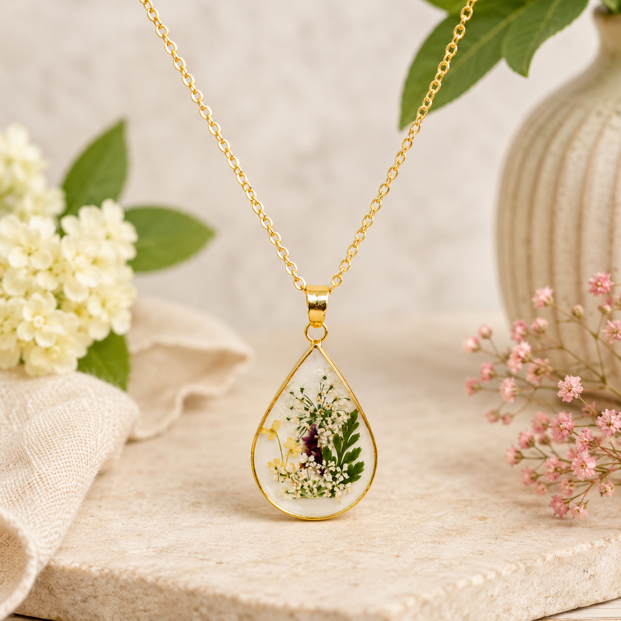 Fern Multicolor Necklace