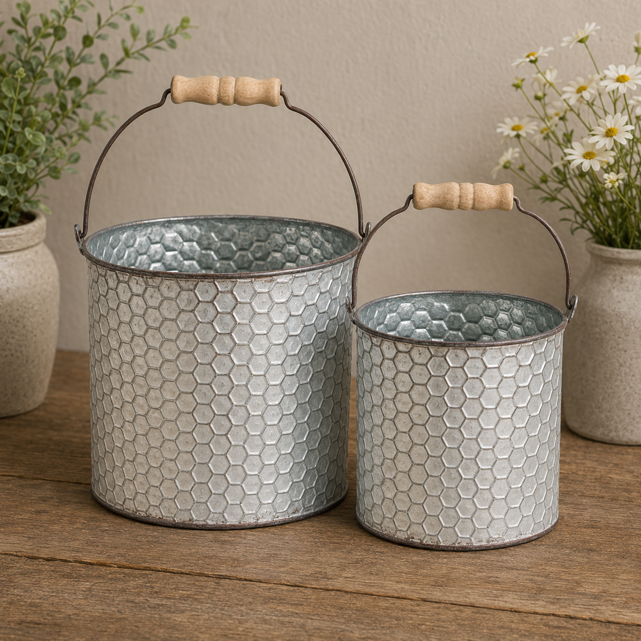 Honeycomb Bucket Set