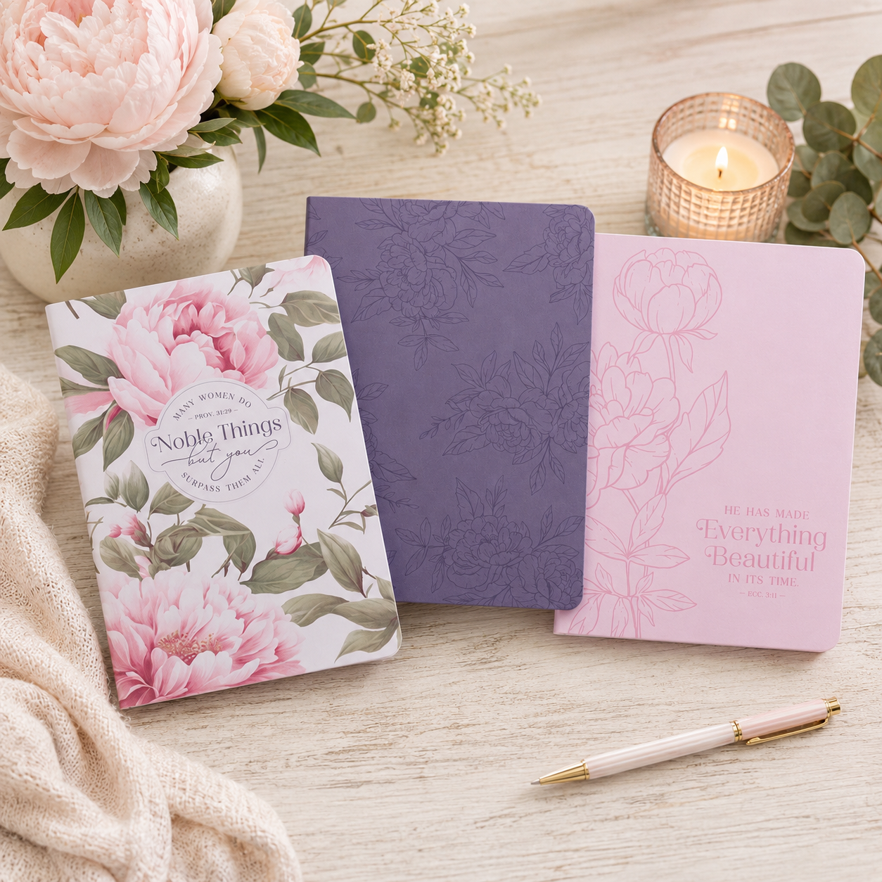 Noble Things  - 3 piece notebooks