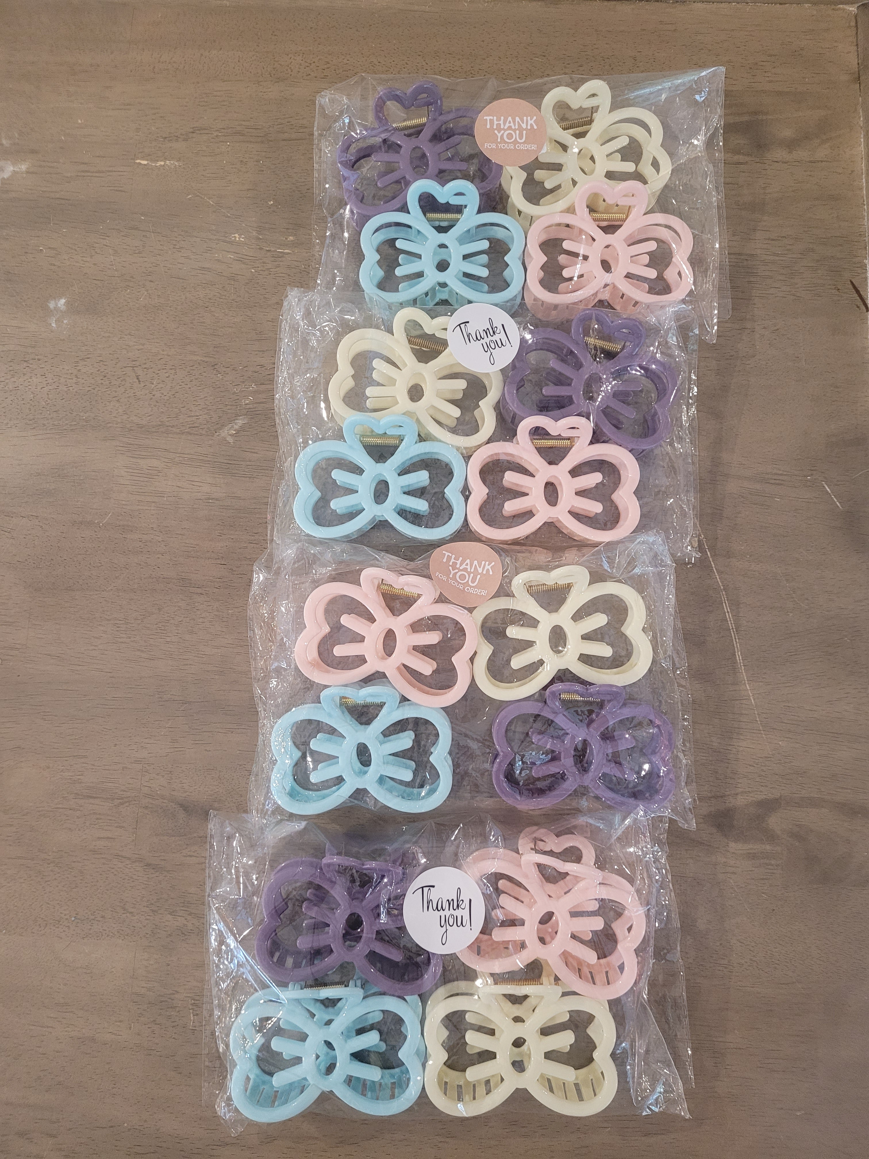 Girls claw clip bundle